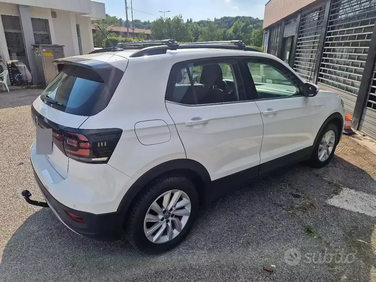 Usata VW T-Cross 95 CV (69 kW) 2021 Bianco SUV