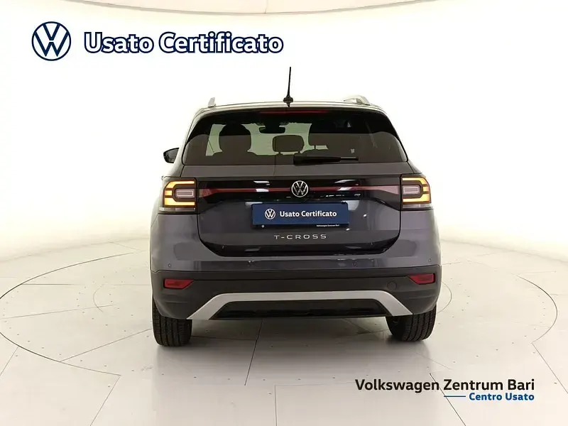 Usata VW T-Cross Advance 110 CV (80 kW) 2023 Grigio SUV