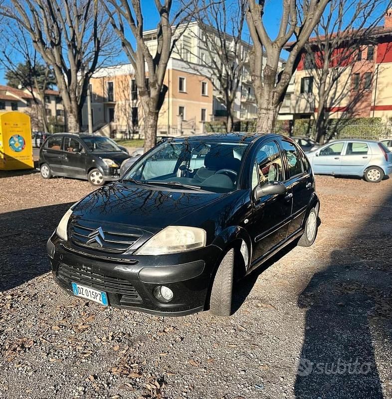 Usata Citroën C3 95 CV (69 kW) 2009 Nero Utilitaria