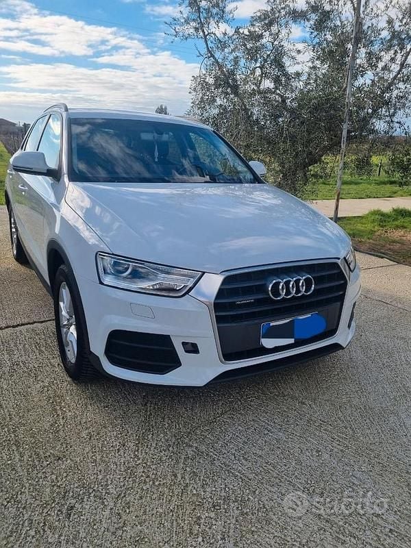 Bianco Usata 2016 Audi Q3 Business SUV | 13.500 € (Ottimo prezzo) - Immagine 1/4