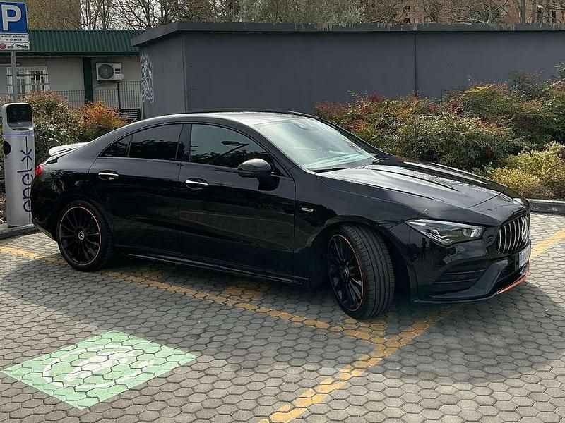 Usata Mercedes CLA200 AMG Edition 1 163 CV (119 kW) 2019 Nero Coupé