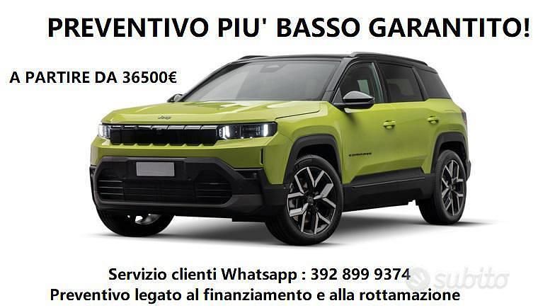 Nuova Jeep Compass Altitude 145 CV (106 kW) 2025 Bianco SUV