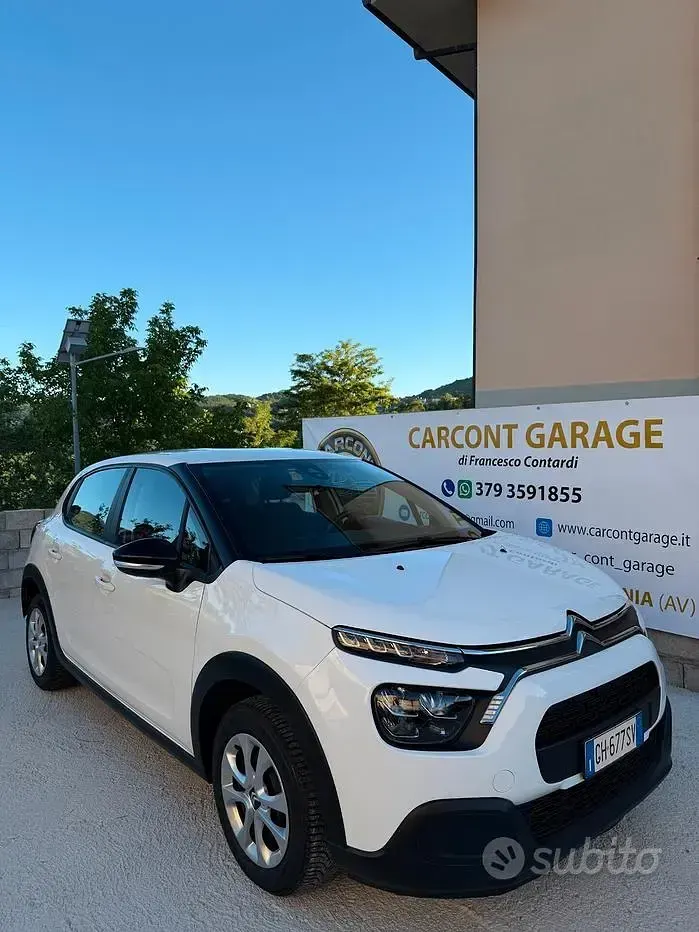 Usata Citroën C3 Feel 102 CV (75 kW) 2022 Bianco Utilitaria