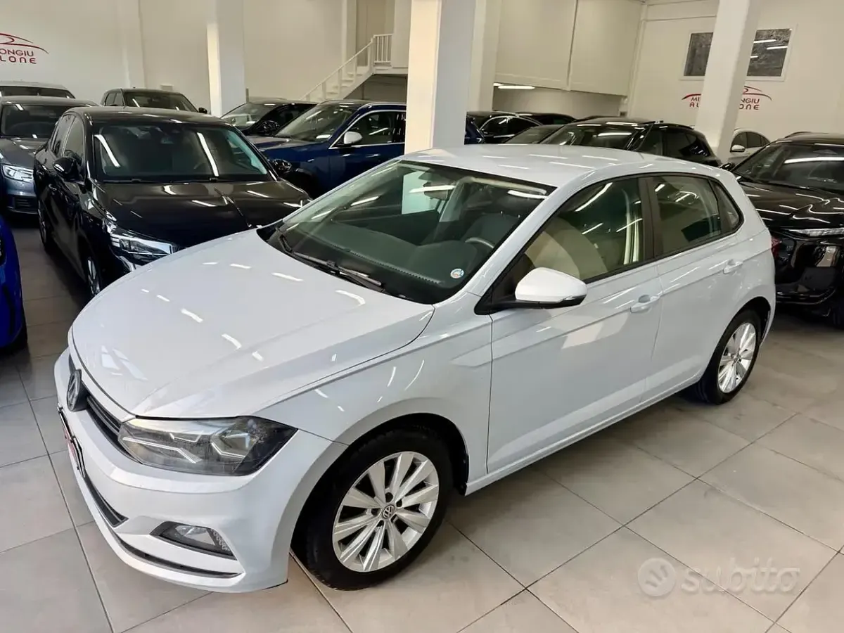 Usata VW Polo 80 CV (58 kW) 2019 Bianco Utilitaria