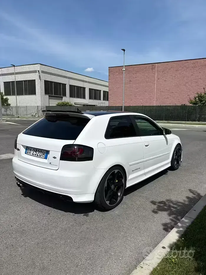 Usata Audi S3 Design 265 CV (194 kW) 2008 Bianco Utilitaria