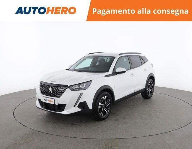 Bianco Usata 2021 Peugeot 2008 Allure SUV | 15.299 € (Buon prezzo) - Immagine 1/2