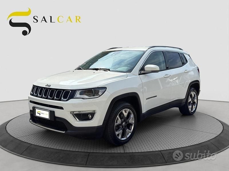 Bianco Usata 2020 Jeep Compass Limited SUV | 16.190 € (Super prezzo) - Immagine 1/4
