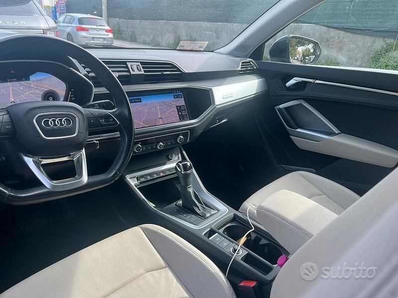 Usata Audi Q3 Advanced Plus 190 CV (139 kW) 2019 Blu SUV