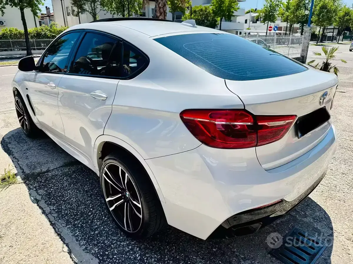 Usata BMW X6 M Sport 245 CV (180 kW) 2014 Bianco SUV