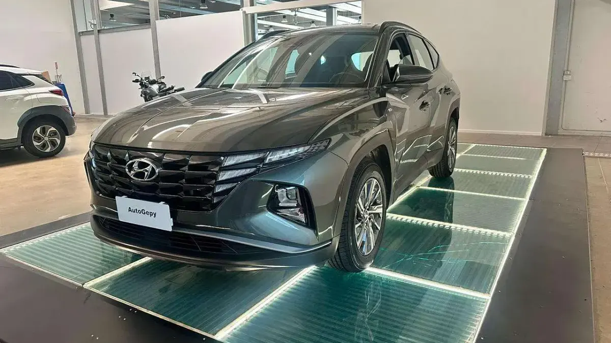 Usata Hyundai Tucson 150 CV (110 kW) 2022 Verde SUV