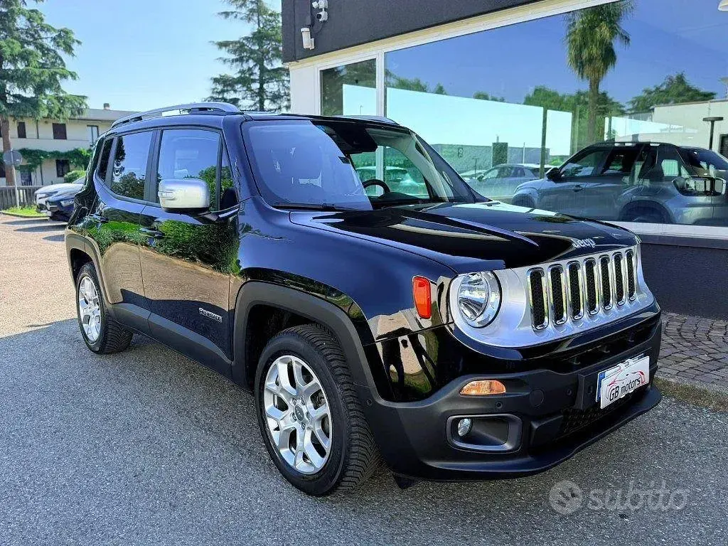 Usata Jeep Renegade Limited 120 CV (88 kW) 2018 Nero SUV