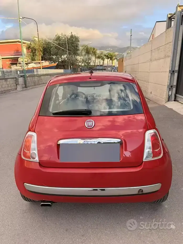 Usata Fiat 500 95 CV (69 kW) 2013 Rosso Berlina