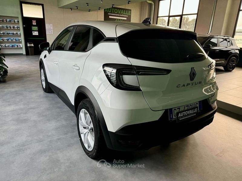 Nuova Renault Captur Evolution 101 CV (74 kW) 2025 Nacrè+tetto grigio SUV