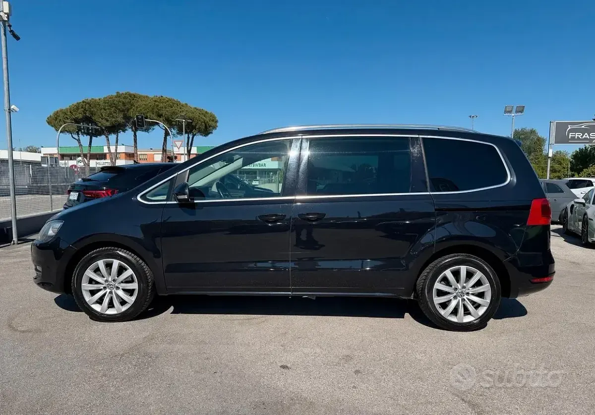 Usata VW Sharan Highline 170 CV (125 kW) 2011 Nero Monovolume
