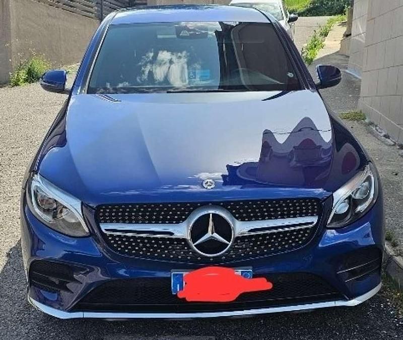 Usata Mercedes GLC250 Exclusive 204 CV (150 kW) 2017 Blu/azzurro SUV