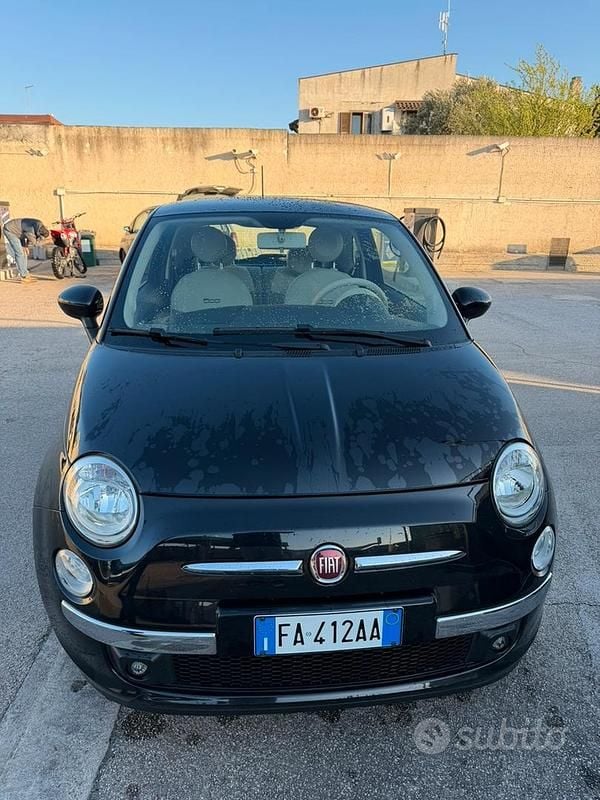 Usata Fiat 500 69 CV (50 kW) 2015 Nero Berlina