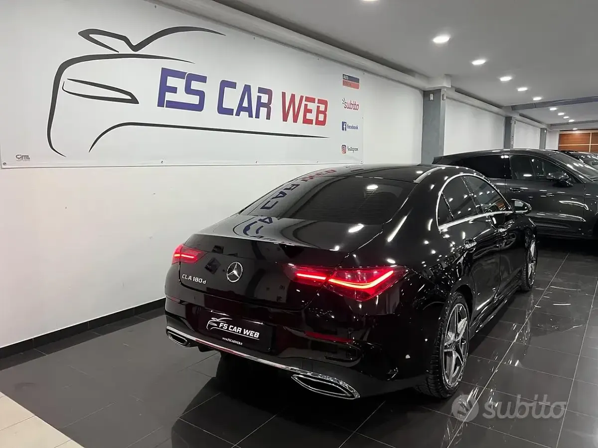 Usata Mercedes CLA180 AMG Line Premium 116 CV (85 kW) 2023 Grigio Berlina