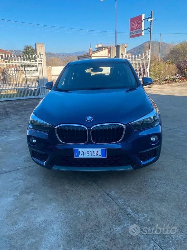 Usata BMW X1 150 CV (110 kW) 2019 Blu SUV