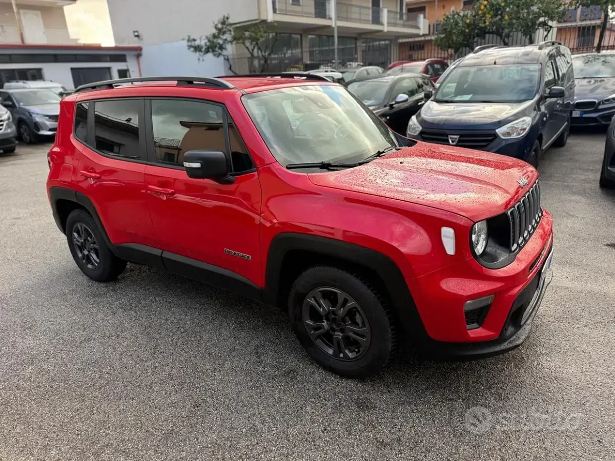 Usata Jeep Renegade Longitude 130 CV (95 kW) 2022 Rosso SUV