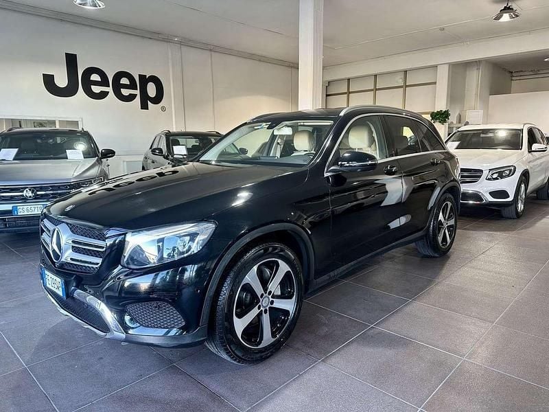 Usata Mercedes GLC220 Premium 170 CV (125 kW) 2016 Nero SUV