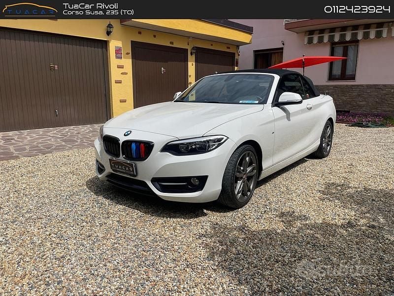 Usata BMW 220 M Sport 190 CV (139 kW) 2016 Bianco Cabrio