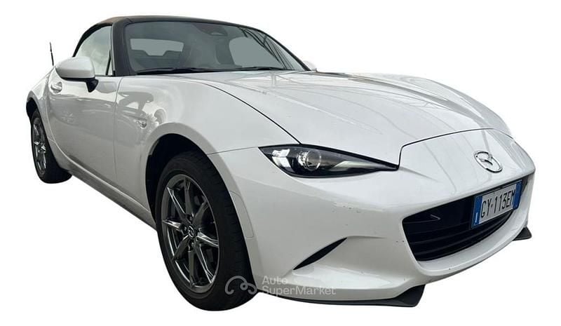 Usata Mazda MX5 Homura-Line 132 CV (97 kW) 2025 Bianco Cabrio