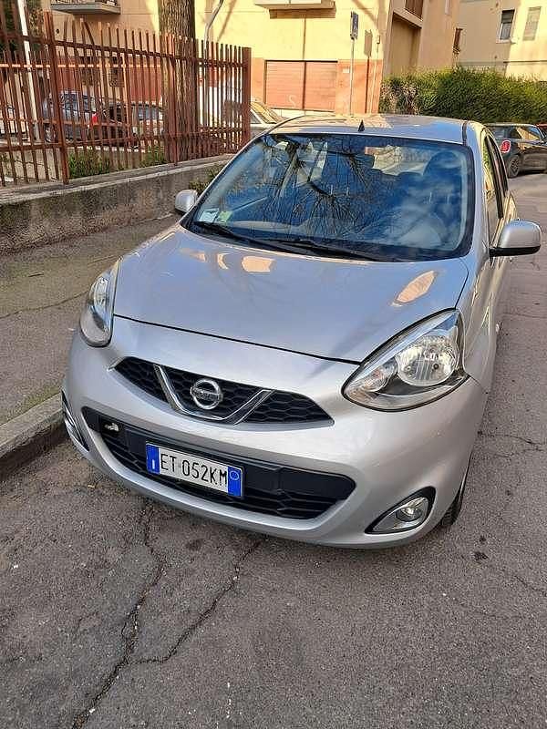 Usata Nissan Micra Acenta 80 CV (58 kW) 2013 Argento Utilitaria