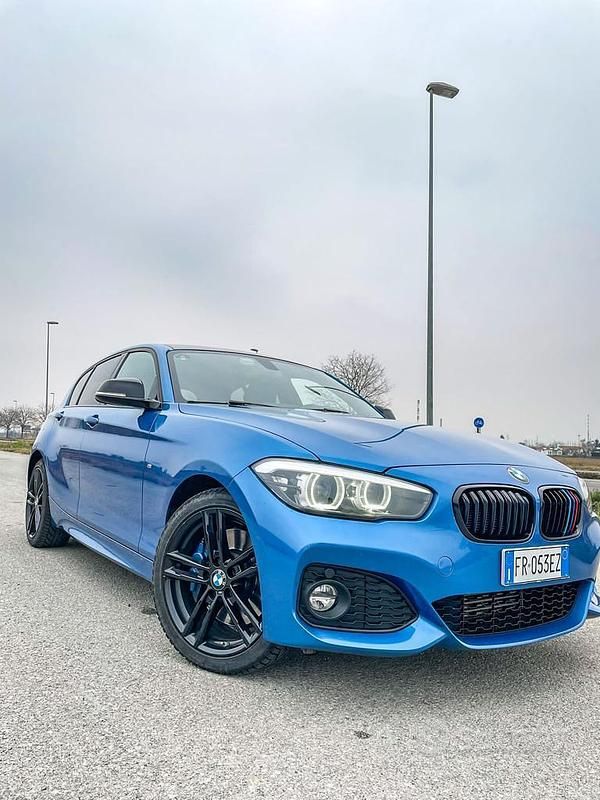 Usata BMW 118 M Sport 150 CV (110 kW) 2018 Blu Utilitaria