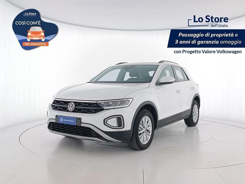 Usata VW T-Roc Life 110 CV (80 kW) 2023 Pure white SUV