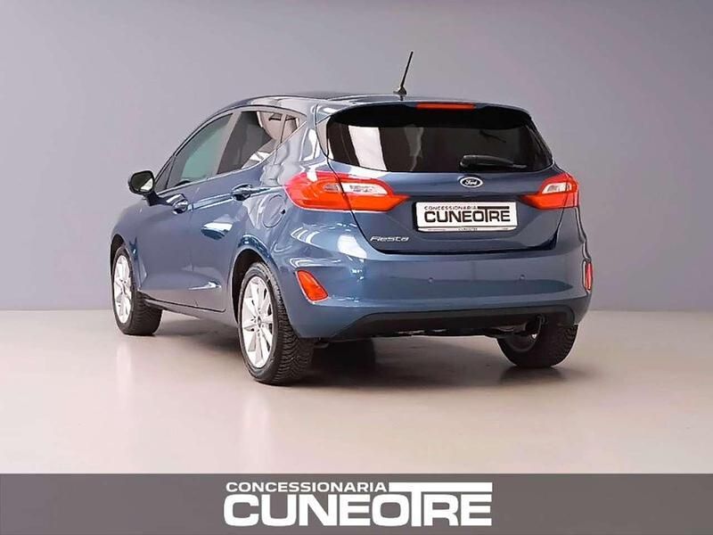 Usata Ford Fiesta Titanium 75 CV (55 kW) 2019 Blu/azzurro Utilitaria