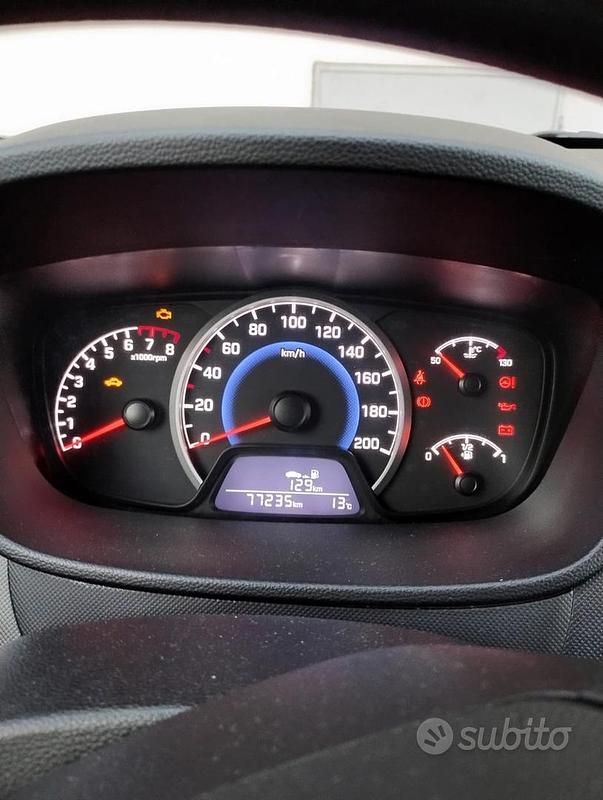 Usata Hyundai i10 2018 Bianco Utilitaria