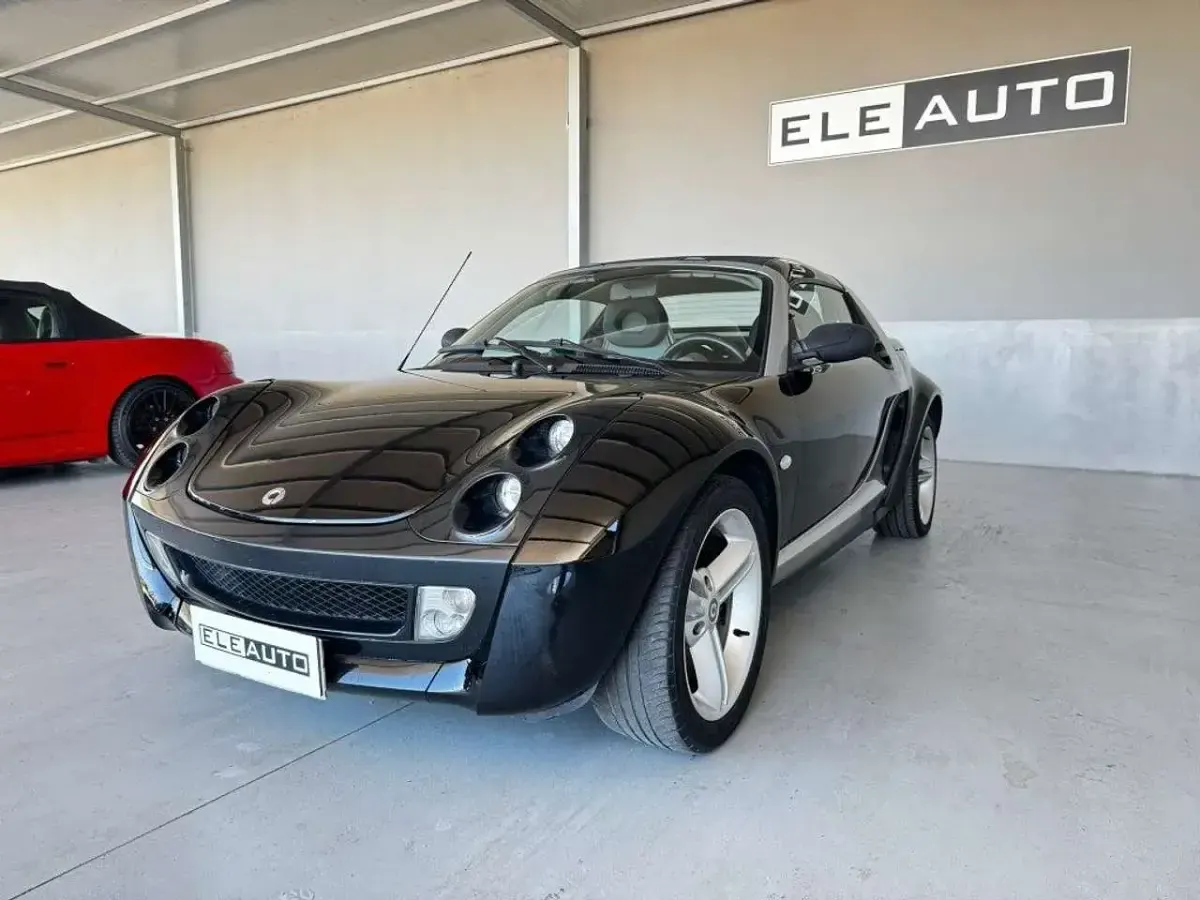Usata Smart Roadster 82 CV (60 kW) 2003 Nero Cabrio