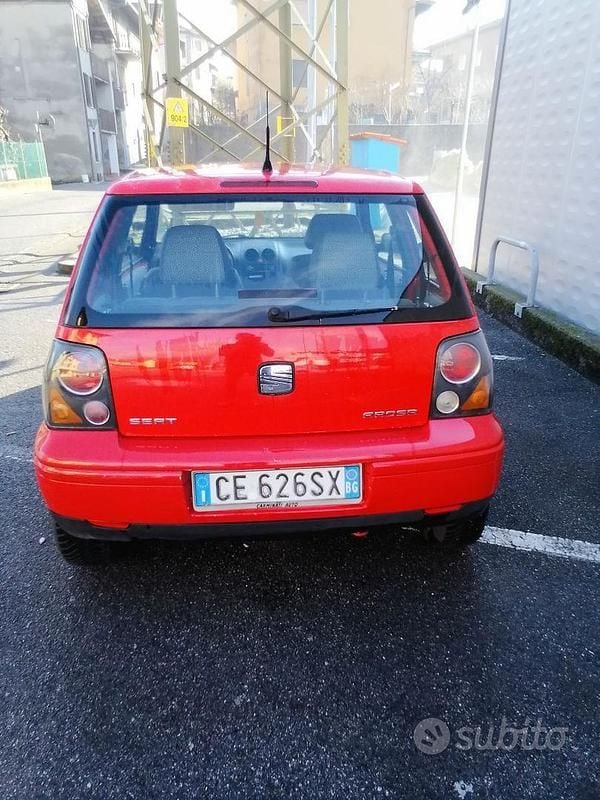 Usata Seat Arosa 50 CV (36 kW) 2003 Rosso Utilitaria