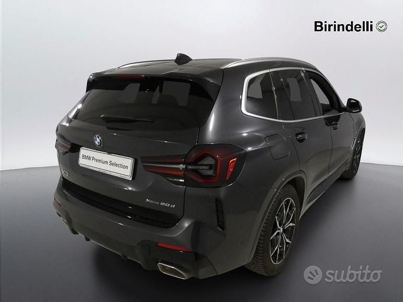 Usata BMW X3 M Sport 190 CV (139 kW) 2022 Grigio SUV