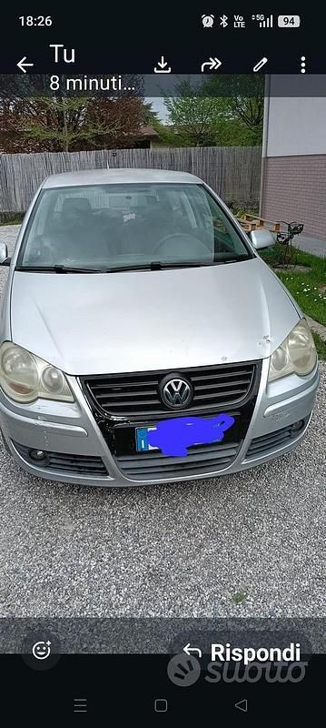 Usata VW Polo 70 CV (51 kW) 2005 Grigio Utilitaria