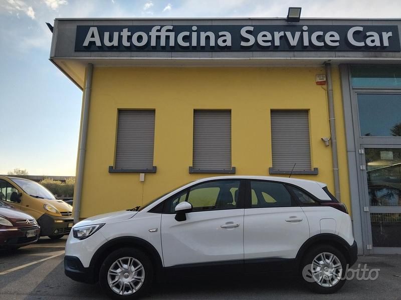Usata Opel Crossland X 82 CV (60 kW) 2019 Bianco SUV