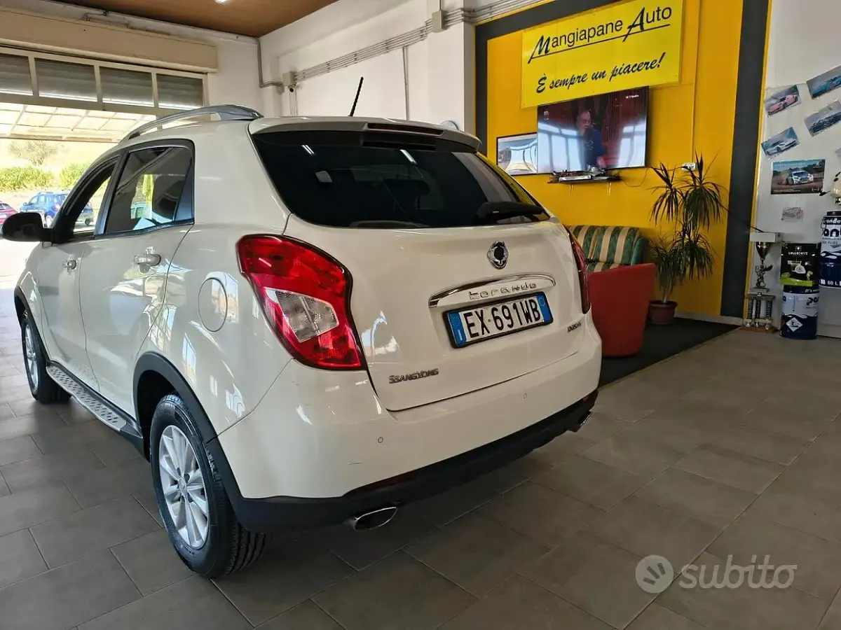 Usata SsangYong Korando 149 CV (109 kW) 2015 Bianco SUV