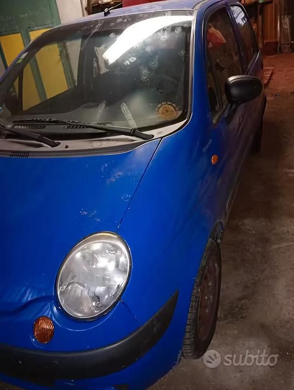 Usata Chevrolet Matiz SE 50 CV (36 kW) 2001 Blu Utilitaria