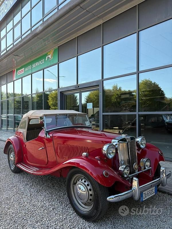 Usata MG TD 2015 Rosso Cabrio