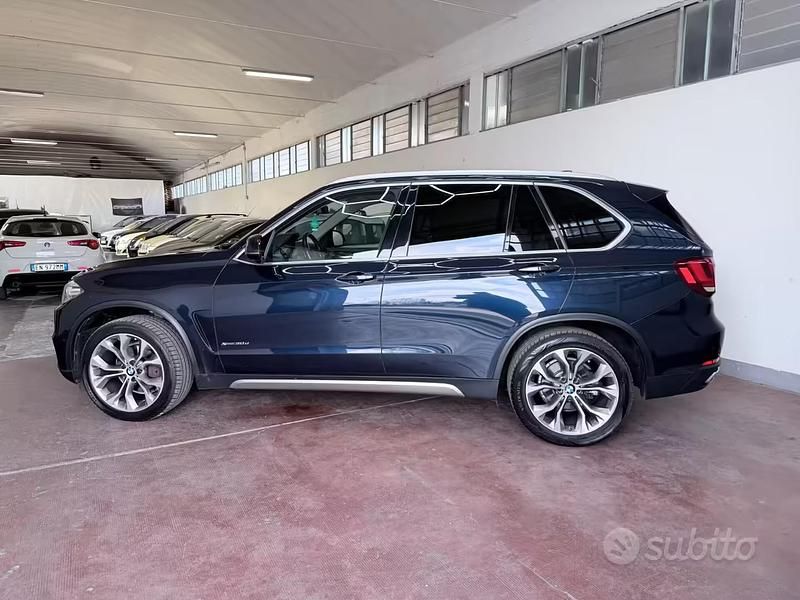 Usata BMW X5 249 CV (183 kW) 2017 Blu SUV