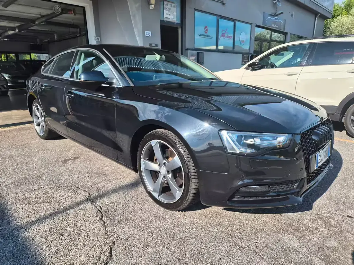 Usata Audi A5 Ambiente 177 CV (130 kW) 2013 Nero Coupé