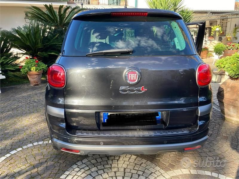 Usata Fiat 500L Cross 95 CV (69 kW) 2017 Grigio Monovolume