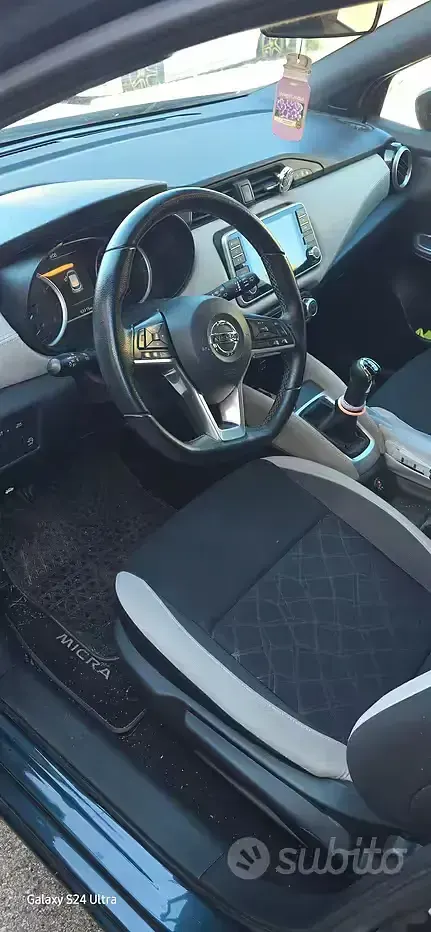 Usata Nissan Micra 92 CV (67 kW) 2022 Grigio Utilitaria