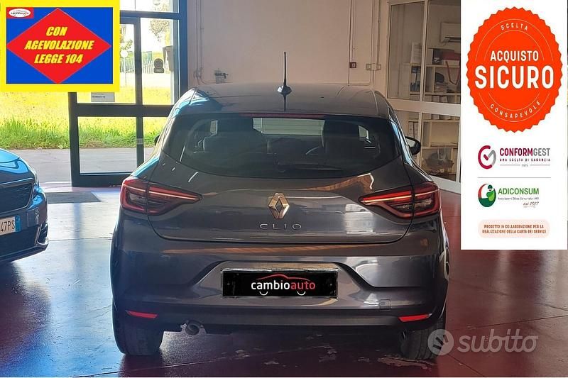 Usata Renault Clio V Equilibre 91 CV (66 kW) 2022 Grigio Berlina