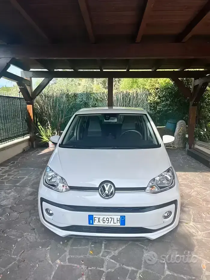 Usata VW up! 68 CV (50 kW) 2019 Bianco Utilitaria