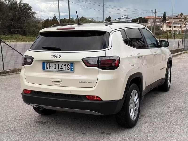 Usata Jeep Compass Limited 131 CV (96 kW) 2021 Bianco SUV