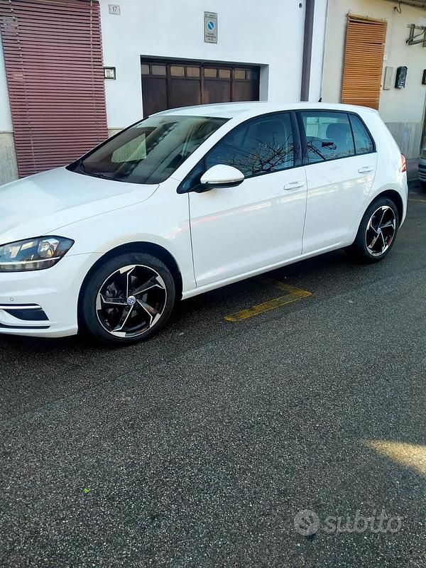 Usata VW Golf VII 2020 Bianco Berlina