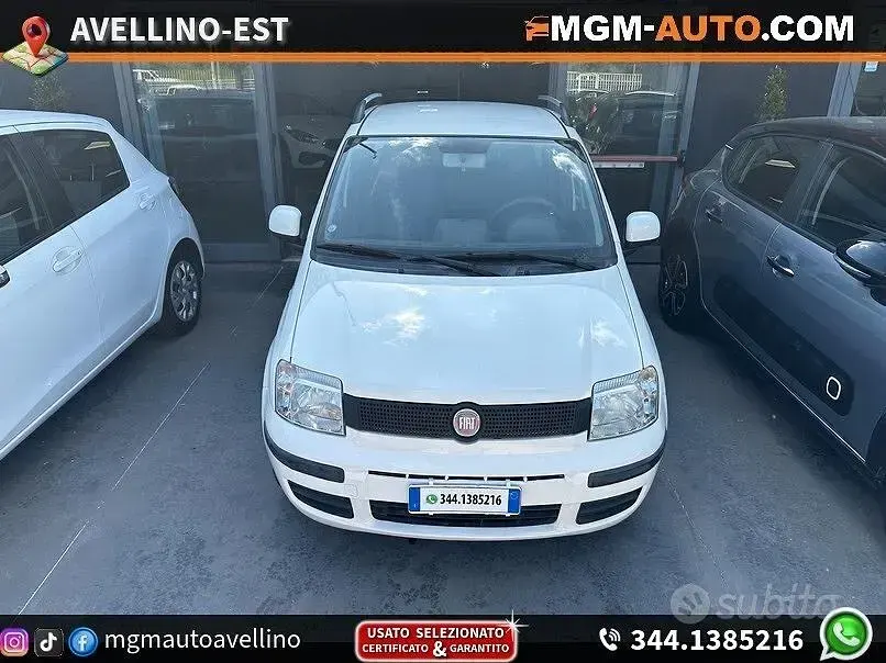 Usata Fiat Panda Dynamic 69 CV (50 kW) 2011 Bianco Utilitaria