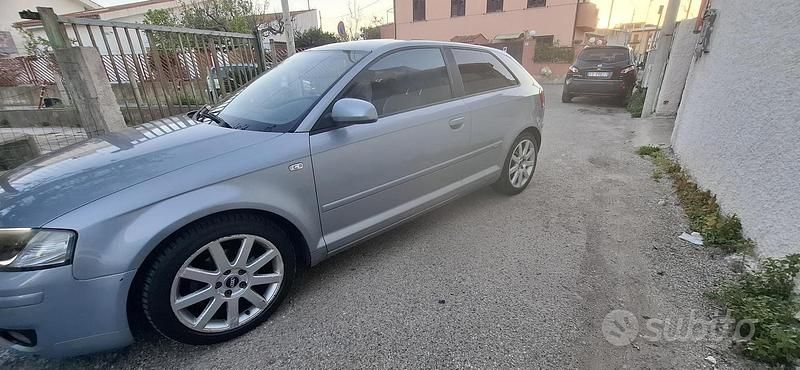 Usata Audi A3 140 CV (102 kW) 2008 Grigio Utilitaria