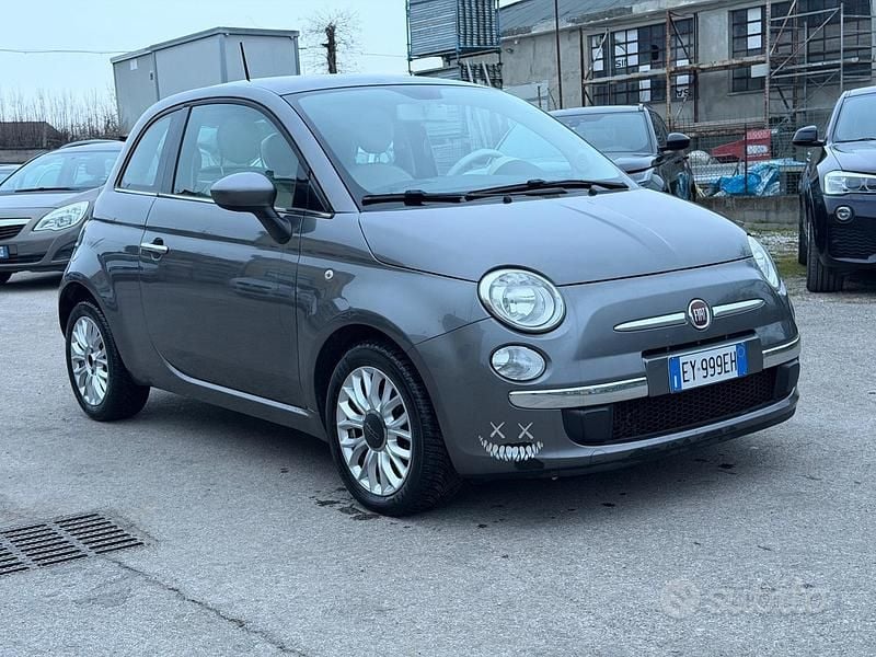 Usata Fiat 500 Lounge 95 CV (69 kW) 2015 Grigio Berlina